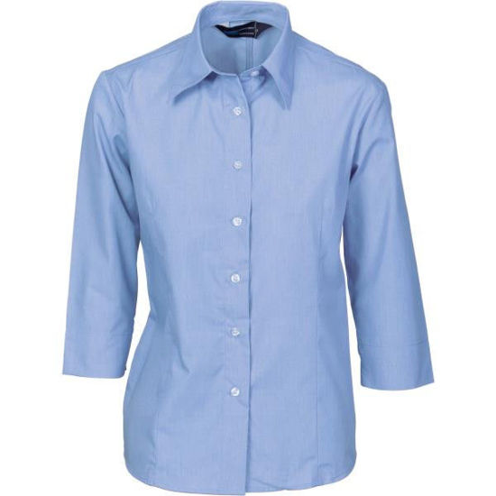Picture of Dnc Ladies Regular Collar, Blouse - 3/4 Sleeve 4213